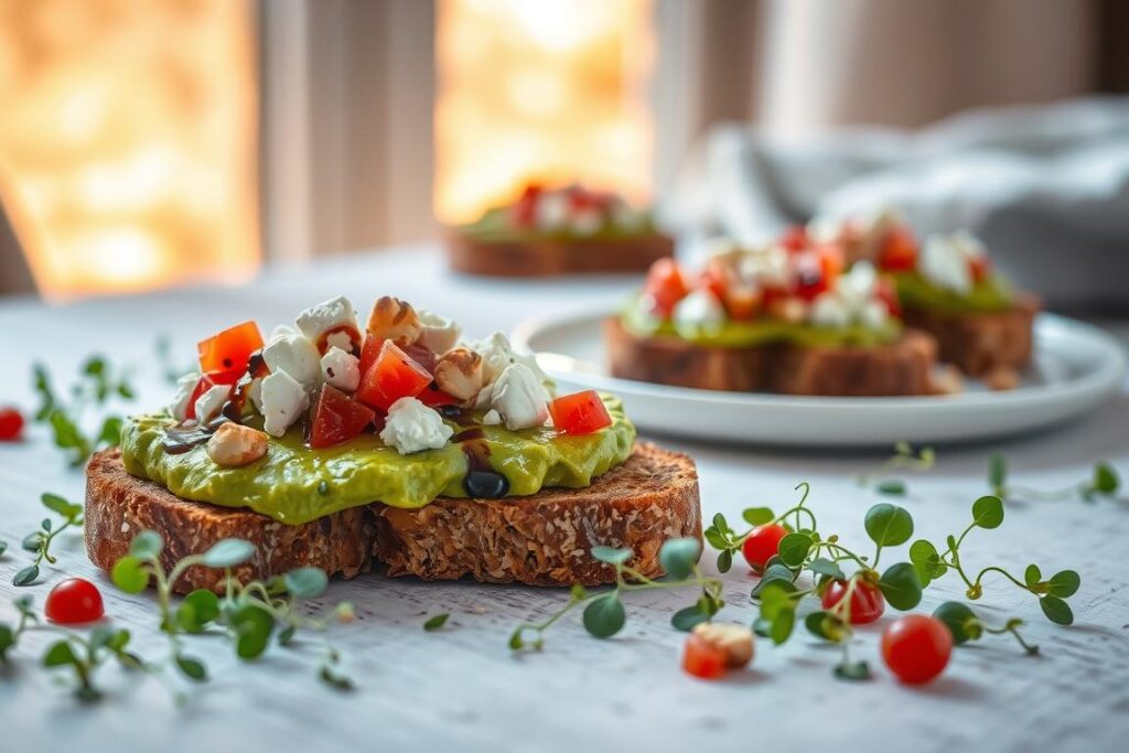 advanced avocado toast toppings