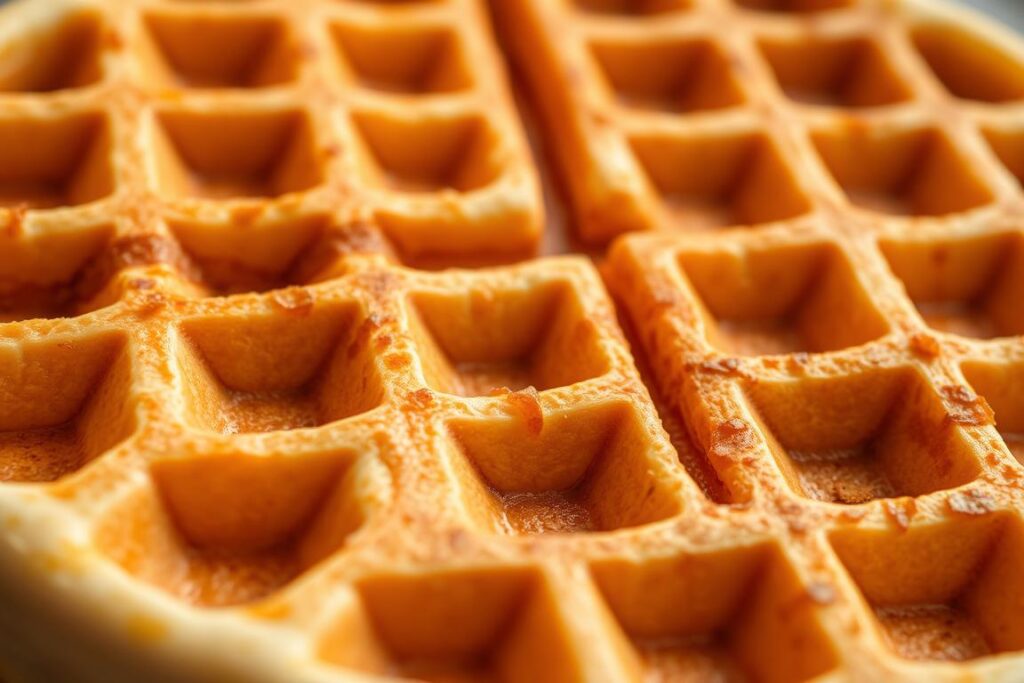 perfect waffle texture