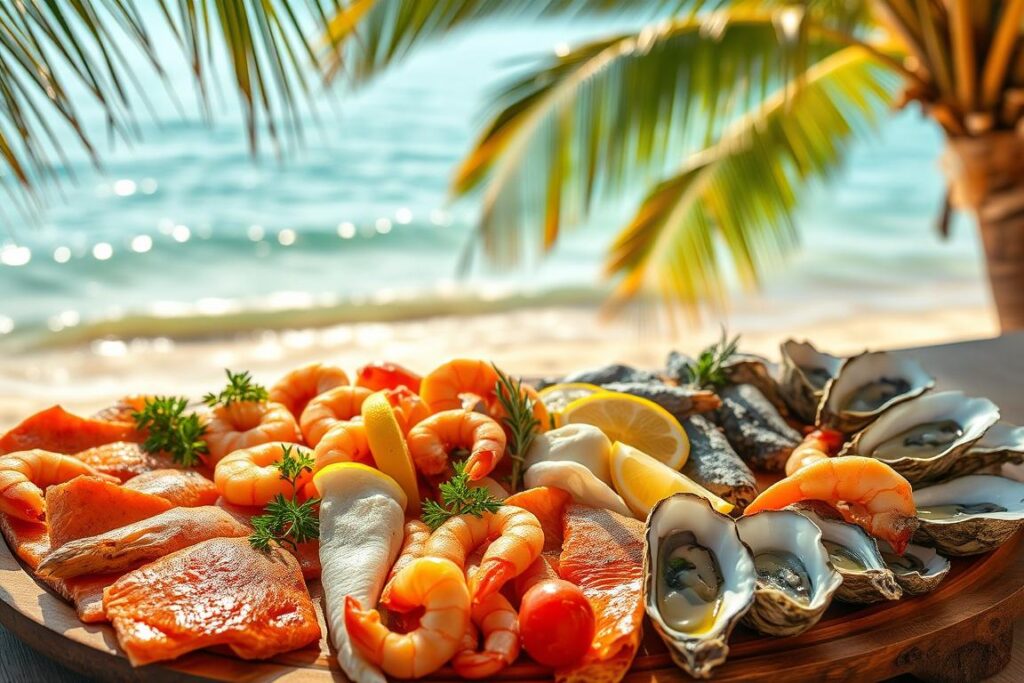 Seafood options for Lent