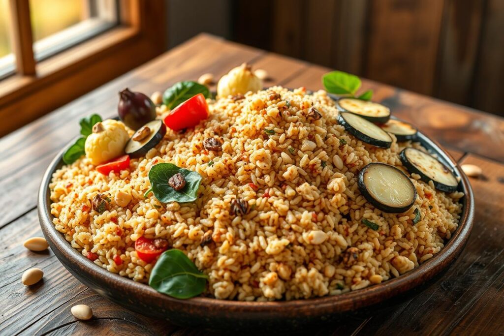 rice and grain dish